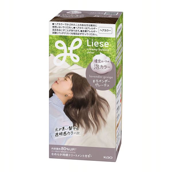 Liese ヘアカラー 髪染め 白髪染め リーゼ 泡カラー 花王