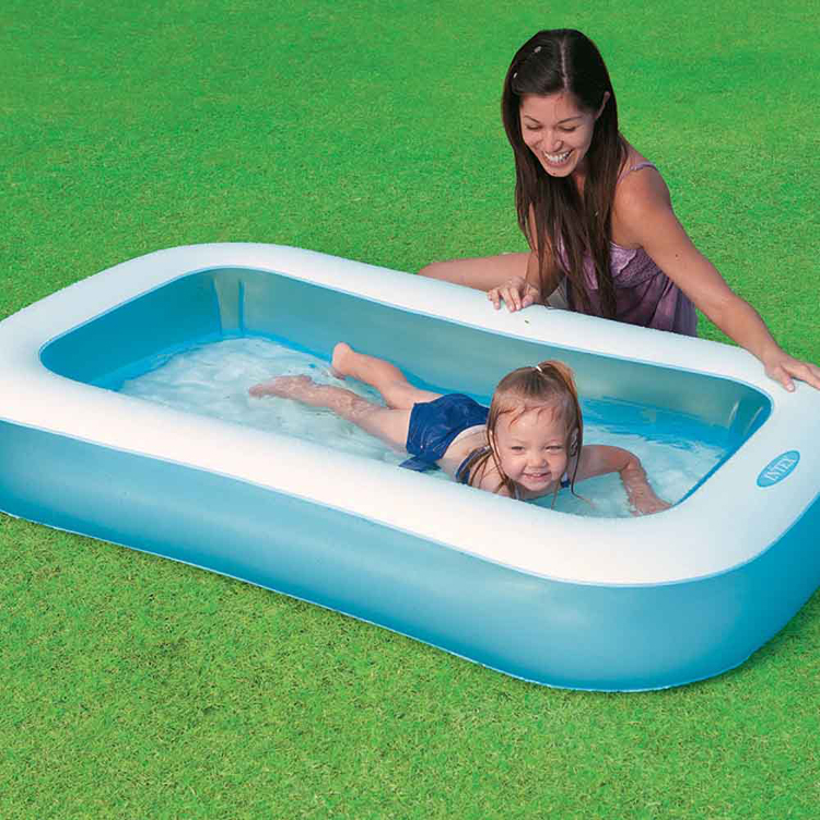 ビニールプール子供用家庭用プール庭ベランダ遊具レクタングラープールINTEX 