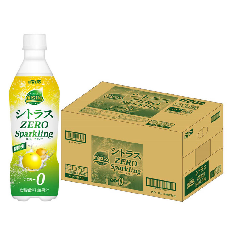 ダイドードリンコ ミスティオ シトラスゼロスパークリング×48本 飲料