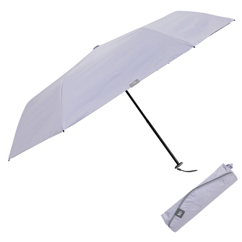 【新品未使用】アミティエ晴雨兼用折りたたみ傘 折りたたみ傘 ムジ 晴雨兼用