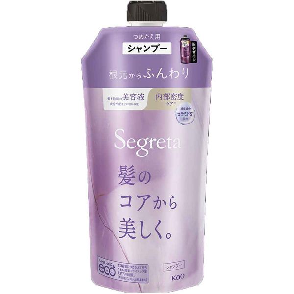 Kao セグレタ シャンプー/コンディショナー つめかえ用 340ml 花王