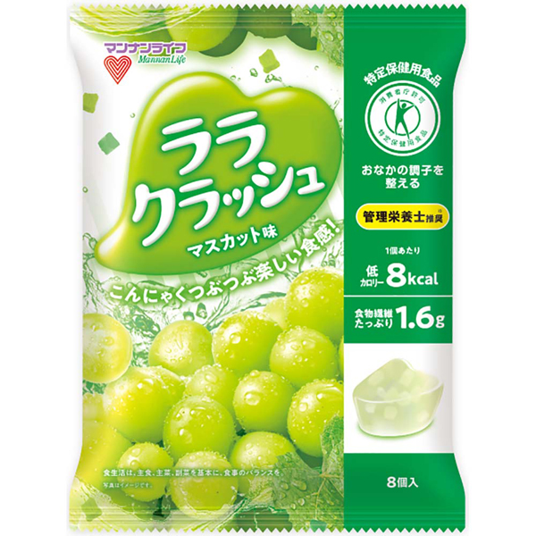 マンナンライフ ララクラッシュ 24g×8個入 : メガストア Yahoo!店
