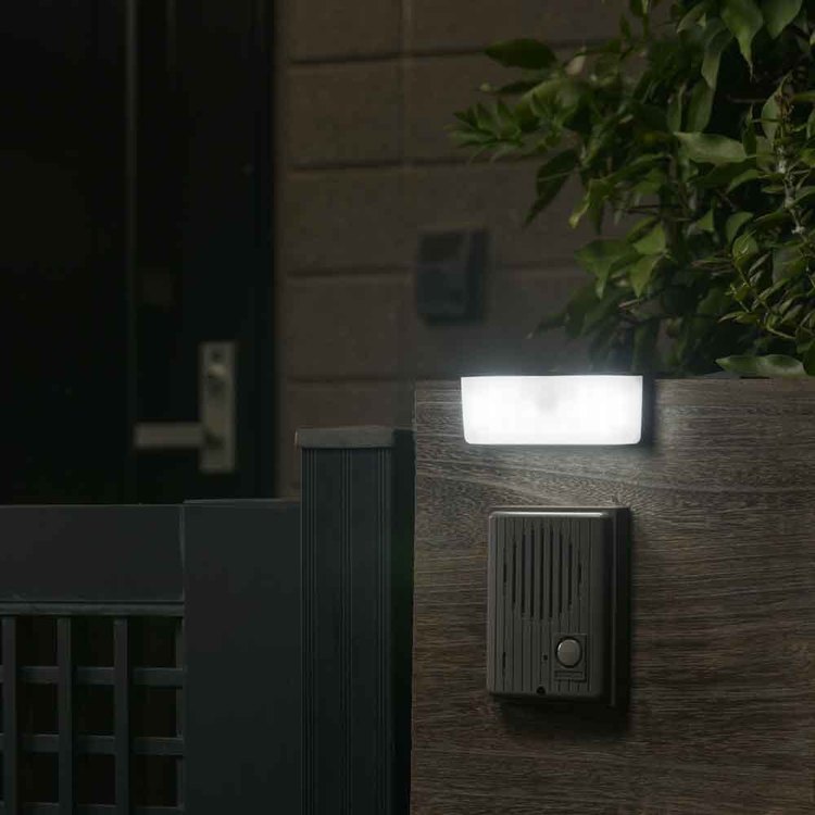 センサーライトウォールライト防水人感明暗防犯屋外100ルーメンソーラー簡単取り付けLEDソーラーウォールライト100lmオーム電機 