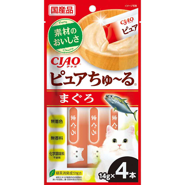 いなばペットフード CIAO ピュアちゅ〜る 14g×4本入り SC-531 SC-532
