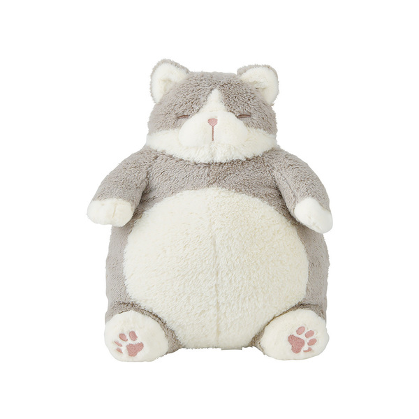 抱き枕 ぬいぐるみ ねこ肯定感 L かわいい 猫 洗える クッション 抱き