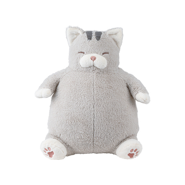 抱き枕 ぬいぐるみ ねこ肯定感 M かわいい 猫 洗える クッション 抱き