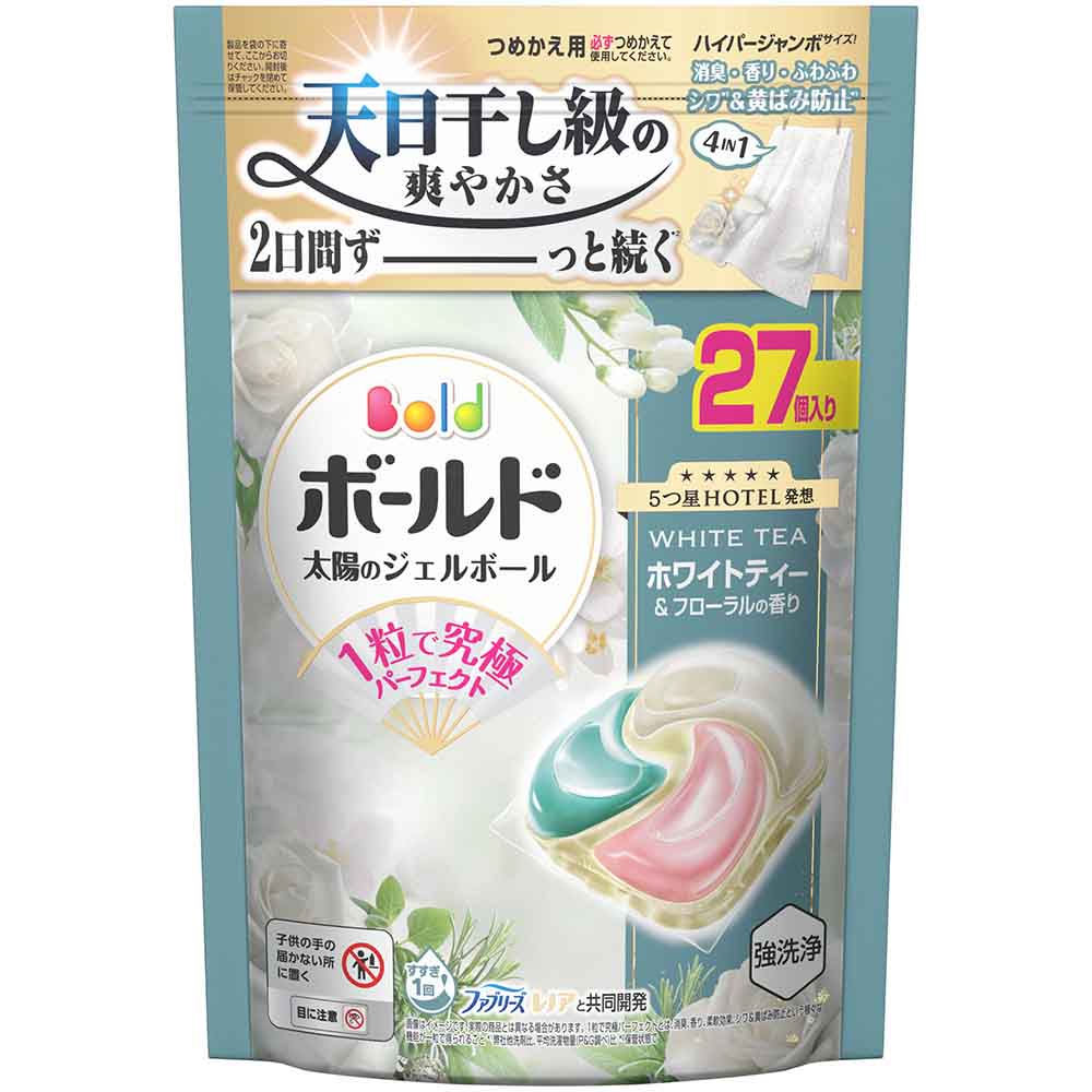 ボールドジェルボール4D 詰替えハイパージャンボサイズ P&G 洗濯洗剤