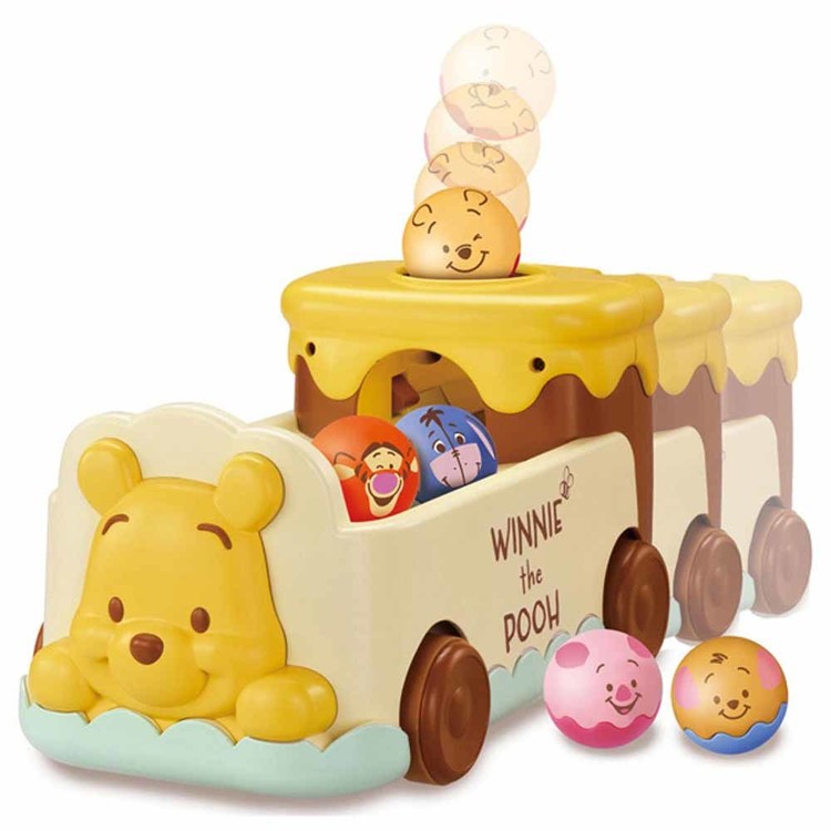 ディズニー くまのプーさん プーさん ボールバス ベビートイ おいかけ