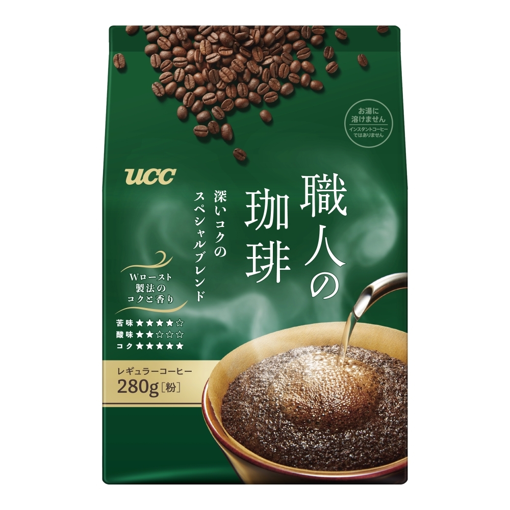 UCCレギュラーコーヒー(粉)✕6袋 食品 茶葉 コーヒー UCC レギュラーコーヒーUCC 職人の珈琲 (6個)UCC