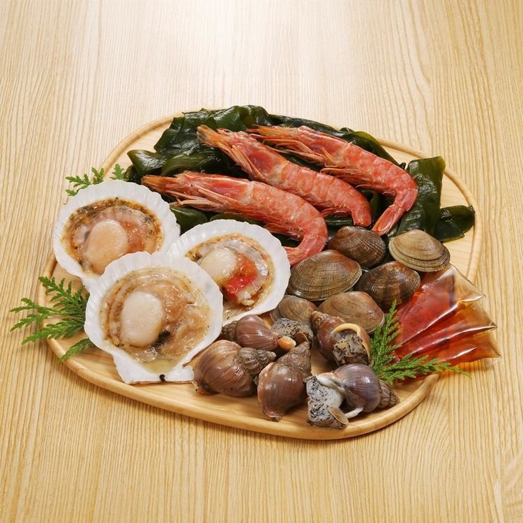 鍋北海道ほたてつぶ貝あさりえびわかめ塩北海道郷土鍋「貝だし」海鮮鍋 