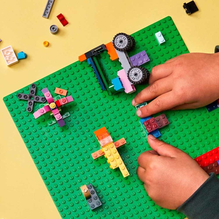 レゴLEGO11023クラシック基礎板グリーン基礎板緑基礎板グリーンキャンバス基礎板（グリーン）レゴ 
