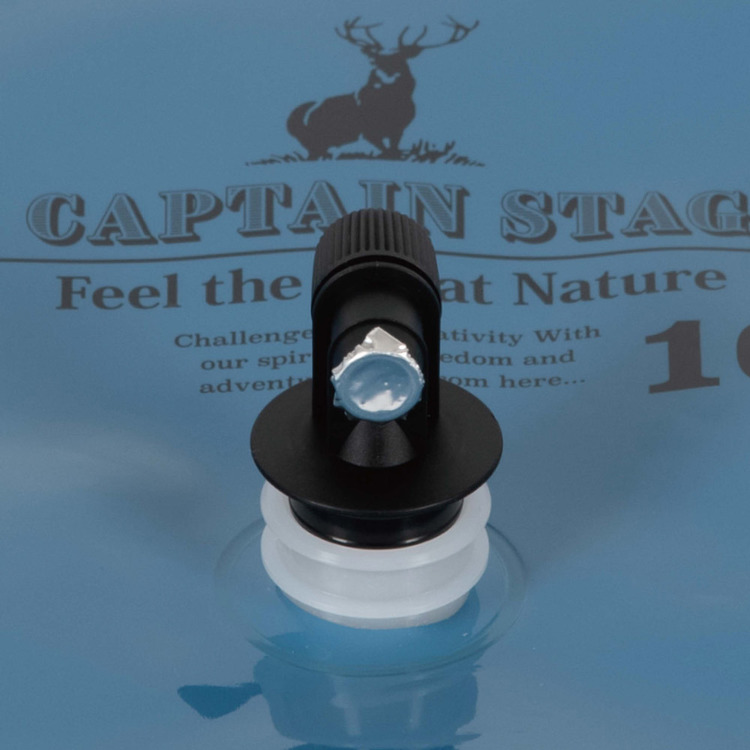 CAPTAINSTAGキャンプアウトドアレジャーウォータージャグウォーターパックタンクコンパクト持ち運び防災ウォータータンク10Lオアシスパール金属株式会社 