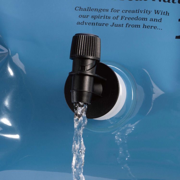 CAPTAINSTAGキャンプアウトドアレジャーウォータージャグウォーターパックタンクコンパクト持ち運び防災ウォータータンク10Lオアシスパール金属株式会社 