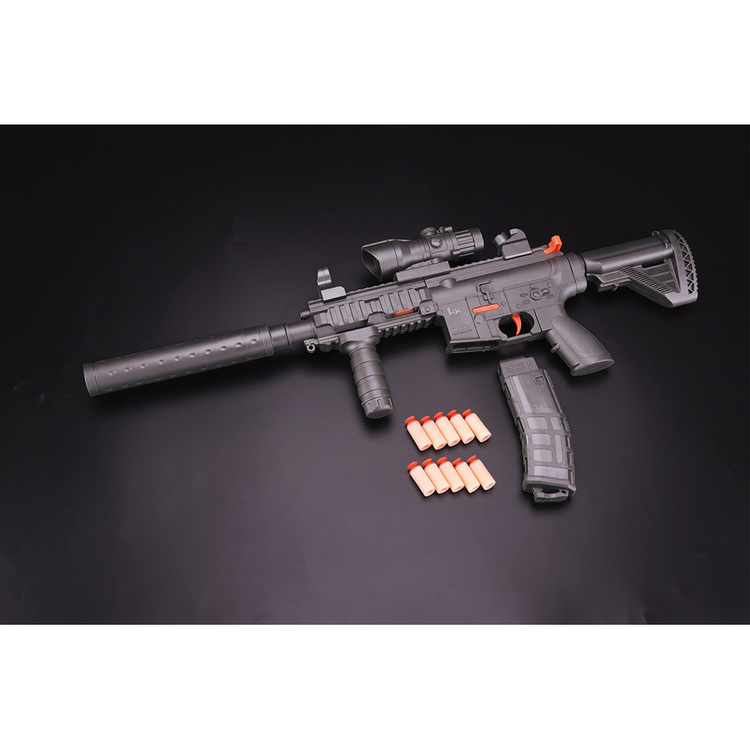 スポンジ弾 ピストル ライフル トイガン サバゲー ソフトバレット