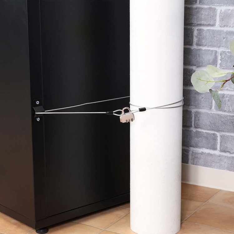 宅配ボックス宅配BOX宅配置き配置配プッシュ式盗難防止簡単ロック印鑑ケース2段式スチール宅配ボックスLuca 