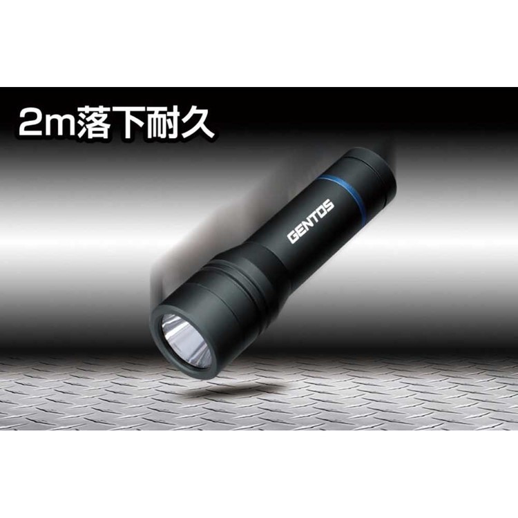 懐中電灯 LED 電池式 LEDライト 屋外 耐塵 耐水 1m防水 IP66 IP67準拠