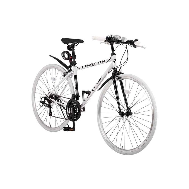 自転車クロスバイク21段変速泥除け付き【完成品】NX-7021オオトモ 