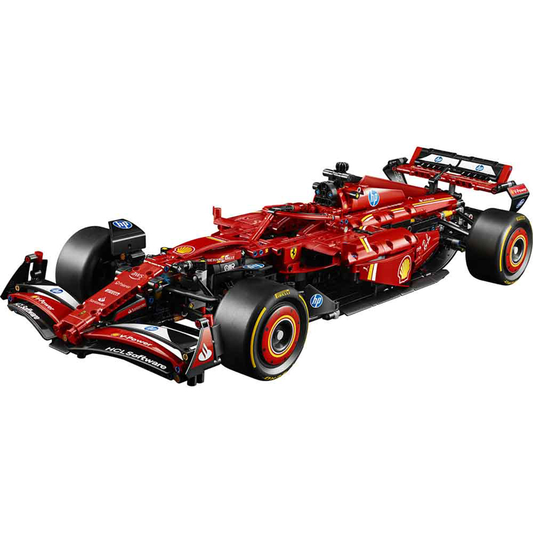 おもちゃ玩具ブロックプレゼント誕生日クリスマスインテリアレースF1大人レゴFerrariSF-24F1CarTECHNIC 