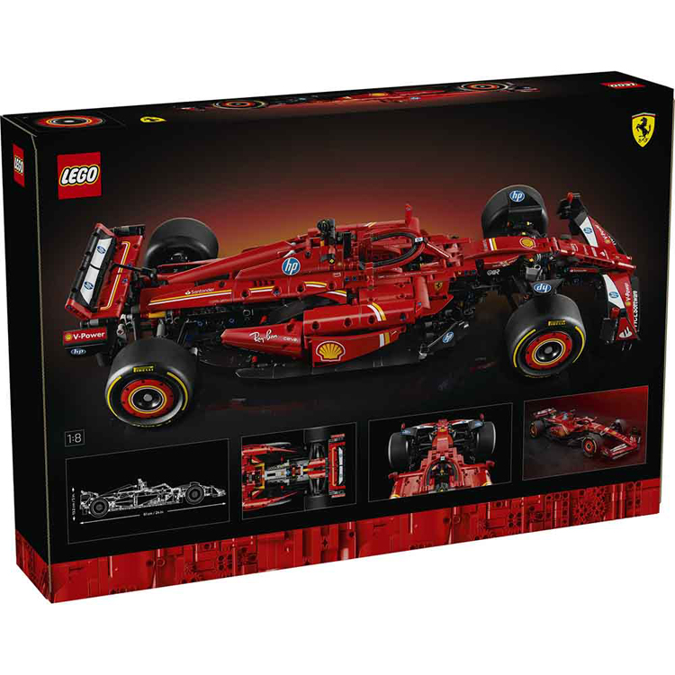 おもちゃ玩具ブロックプレゼント誕生日クリスマスインテリアレースF1大人レゴFerrariSF-24F1CarTECHNIC 