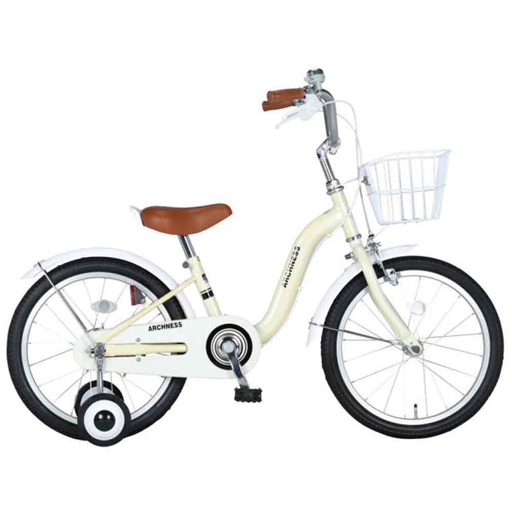 子供用自転車 幼児用自転車 カゴ付き 18インチ 補助輪 (完成品お届け