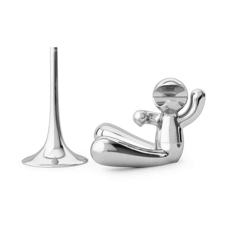 キッチンボトルオープナー栓抜きダイニングインテリアロデオギフトスタイリッシュオープナーオブジェロデオバディボトルオープナーブラックUmbra 