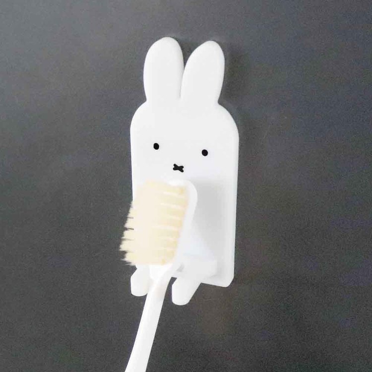 ミッフィーかわいいマグネット収納浮かして保管オカトーｍｉｆｆｙ　マグネット歯ブラシホルダー 
