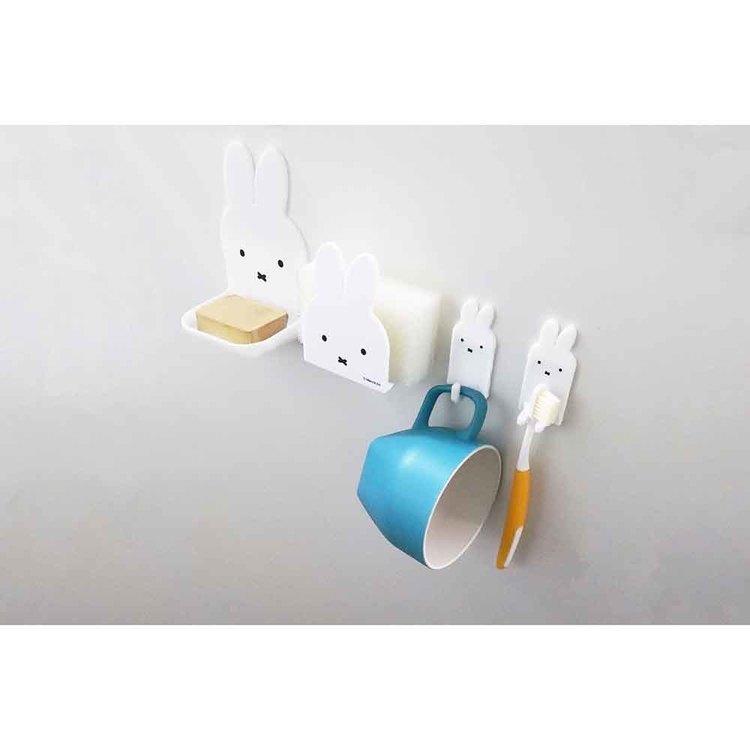 ミッフィーかわいいマグネット収納浮かして保管オカトーｍｉｆｆｙ　マグネット歯ブラシホルダー 