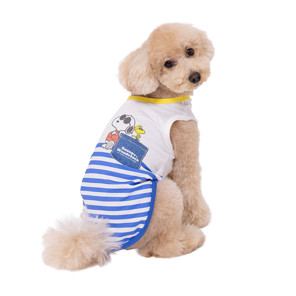 PEANUTS 犬 服 夏 犬服 スヌーピー JOE COOLタンク ミニオン