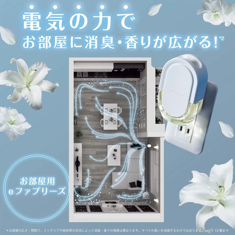 消臭剤芳香剤お部屋用香り消臭ファブリーズペット臭においファブリーズ部屋用【倉庫登録】【3個セット】eファブリーズつけかえ用1個 
