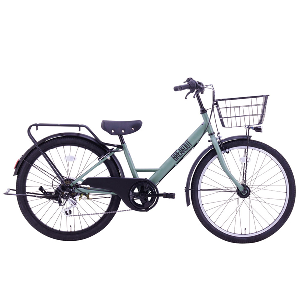 自転車 26インチ オートライト 外装6段変速 坂道 カッコイイ (完成車)ブレイクアウト・ジュニア 26インチ ジュニアサイクル BRO266HDA (代引不可) (TD)_1