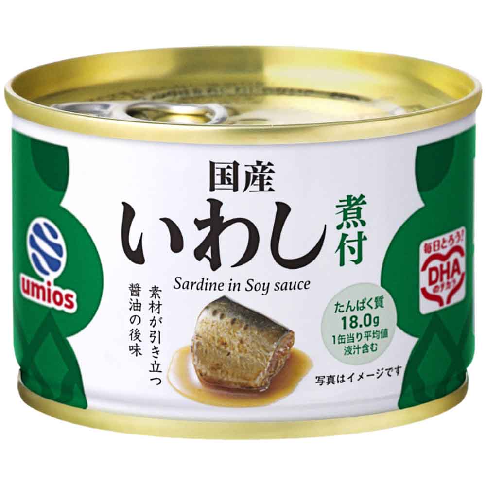いわし 缶詰 国産 Umios セット 48個 味噌煮 水煮 煮付 保存食 非常食