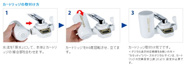 新品　カートリッジ付き TORAY トレビーノカセッティ本体 交換カートリッジ TORAY（東レ） 浄水器 トレビーノ カセッティシリーズ 交換
