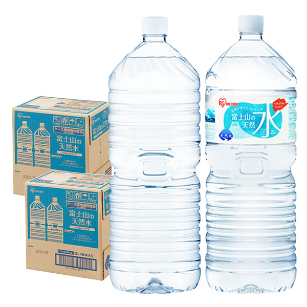 水 2リットル 6本 ミネラルウォーター 6本 水 2L 6本 ミネラルウォーター 2L みず 天然水 2L 箱買い バナジウム 富士山の天然水 アイリスオーヤマ 代引き不可