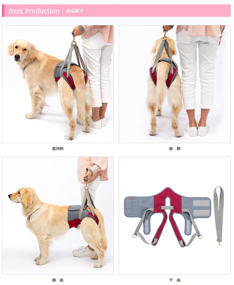 LaLaWalk（TOMBOW） 送料無料!! 大型犬用歩行補助ハーネス
