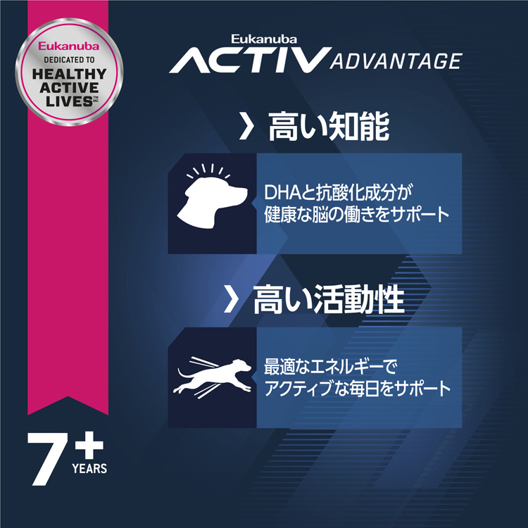 ユーカヌバ ミディアム シニア 中型犬用 7歳以上 ( 2.7kg