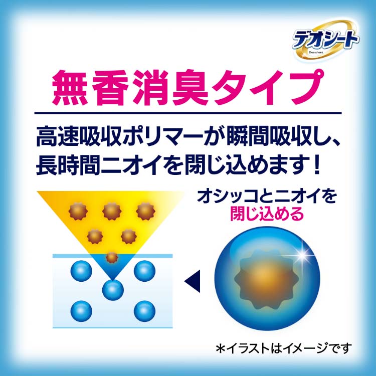 ケース販売 デオシート しっかり超吸収 無香消臭タイプ
