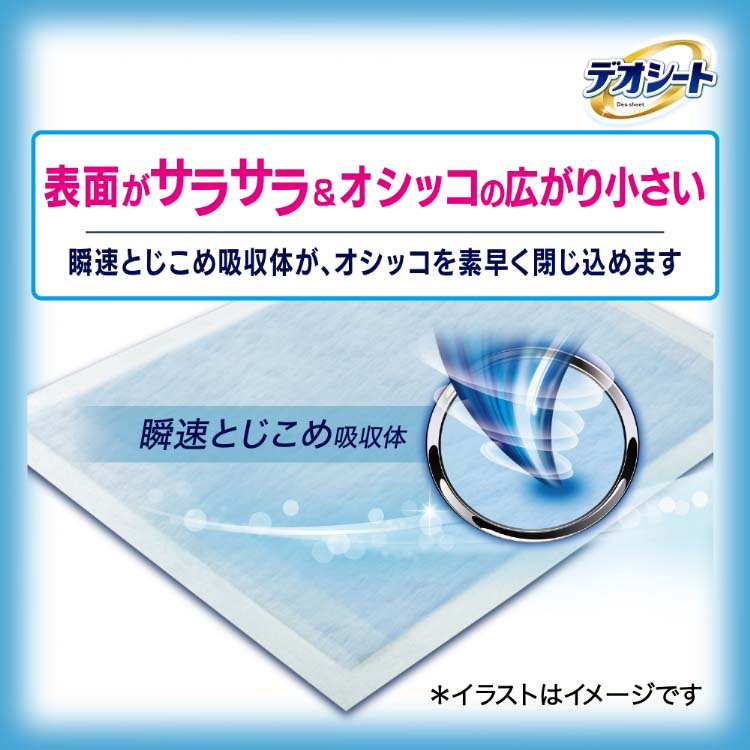 ケース販売 デオシート しっかり超吸収 無香消臭タイプ