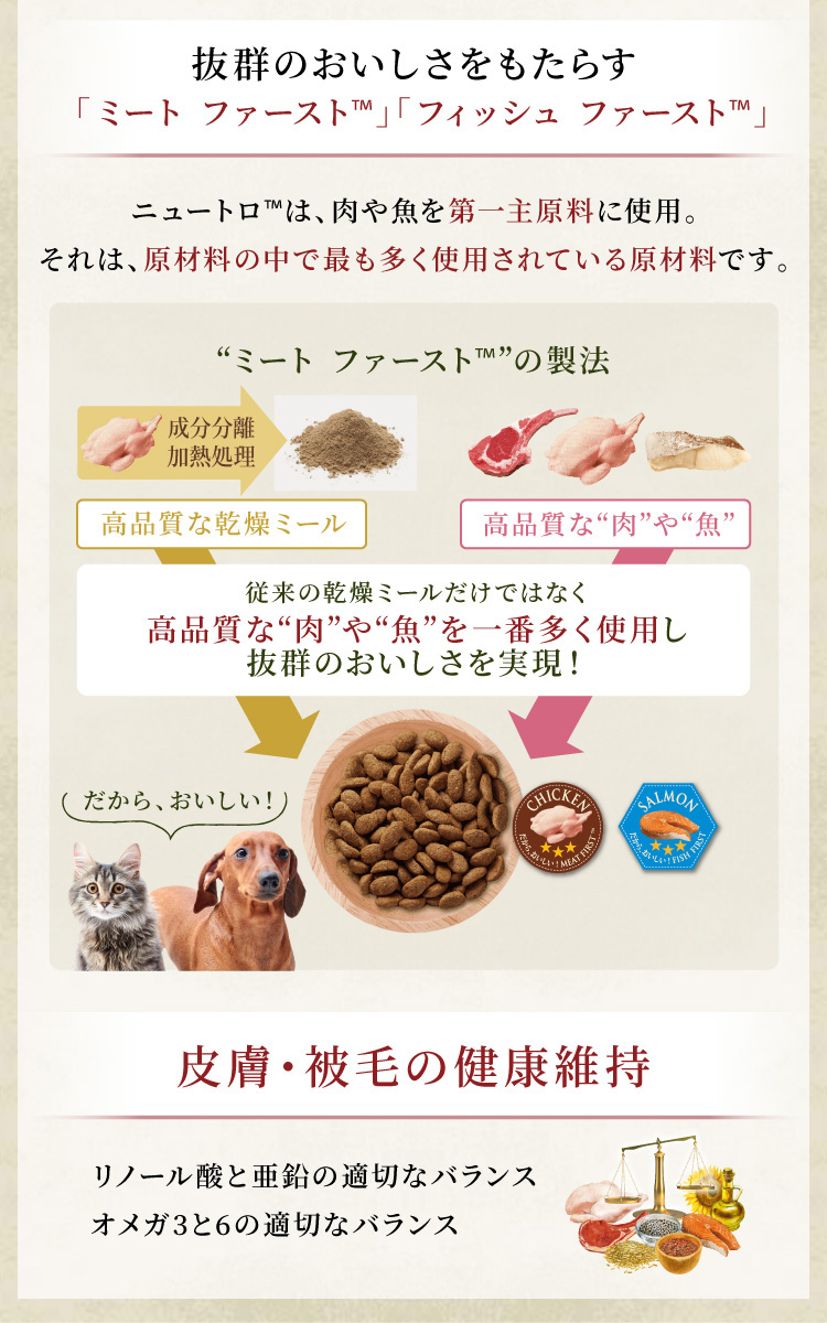 ニュートロ シュプレモ 成猫用 チキン＆サーモン キャットフード ( 2kg 