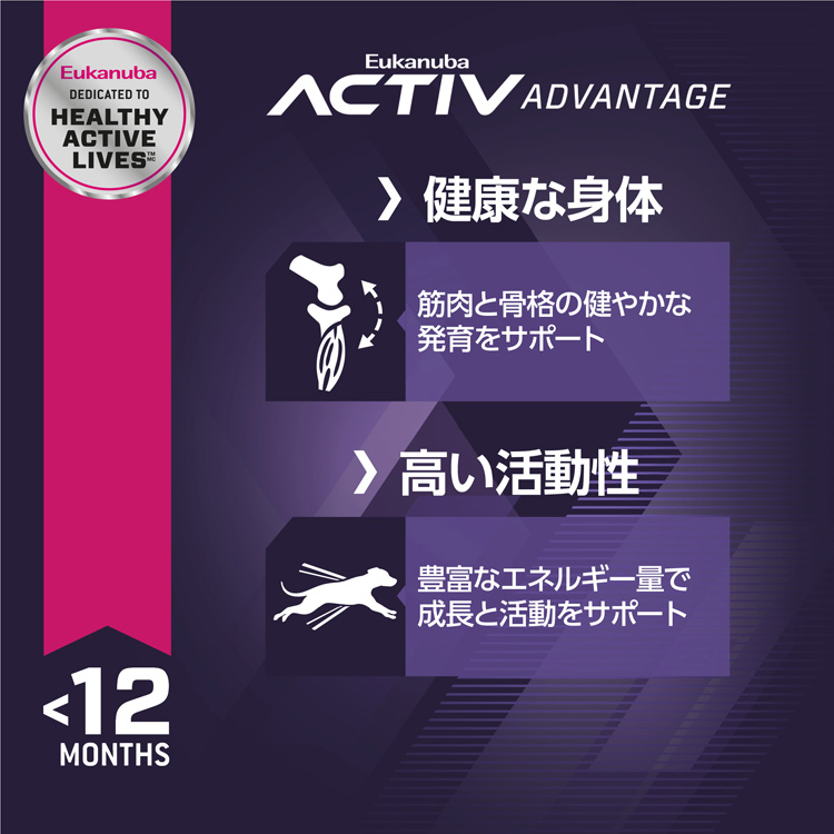 ユーカヌバ スモール パピー 子犬用 小型犬用 12ヶ月まで ( 2.7kg×4