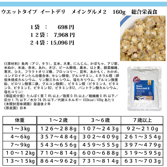 総合栄養食の国産ウェットフードもあります