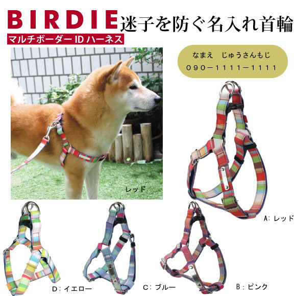迷子時に連絡先がわかるカラー