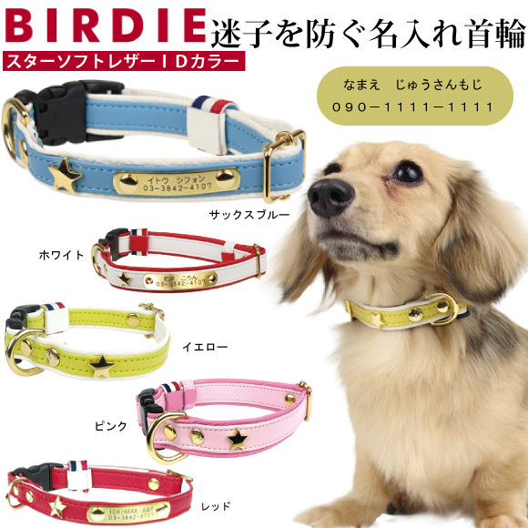 迷子時に連絡先がわかるカラー
