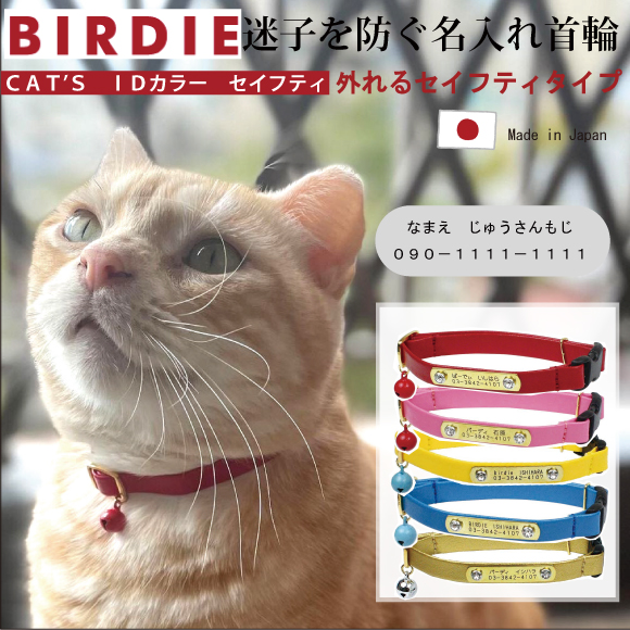 迷子時に連絡先がわかるカラー