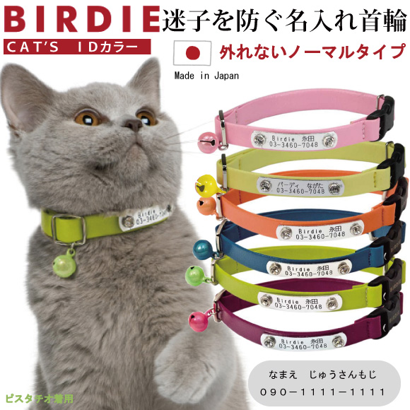 迷子時に連絡先がわかるカラー
