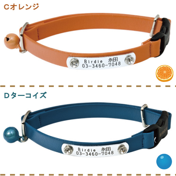 オレンジ　ターコイズ
