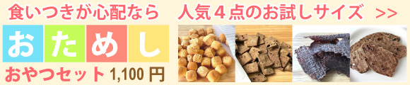 おやつお試しセットはこちら