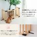 ペット ゲートちょっと置くだけ ペット用 木製パーテーション Sサイズ 高さ51cm ついたて 屋内用 おくだけ 関連画像3