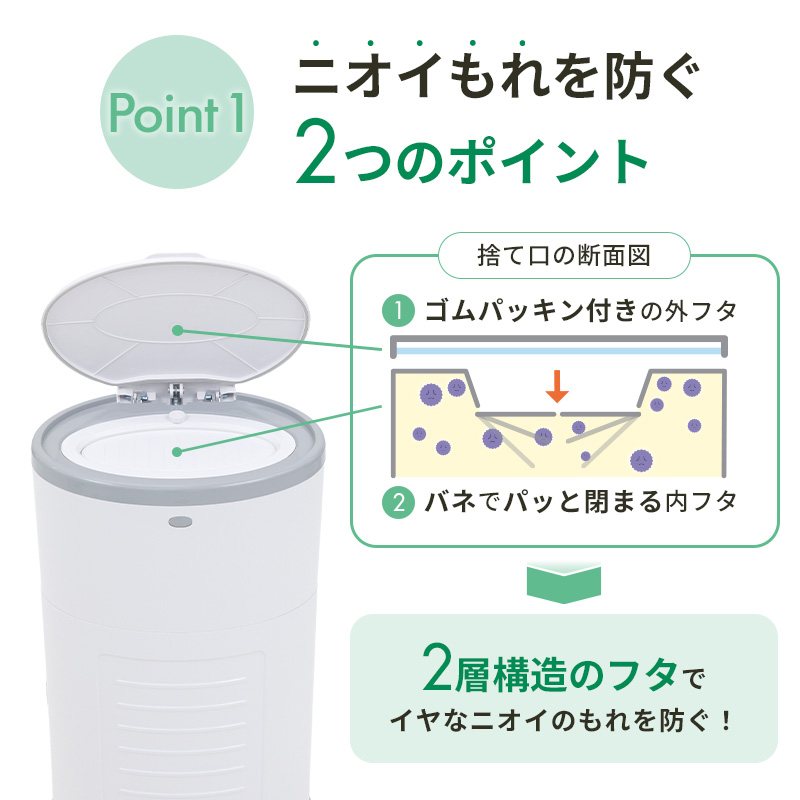 Pet Select by Nihonikuji 【新商品】おむつ ポット Korbell おむつ