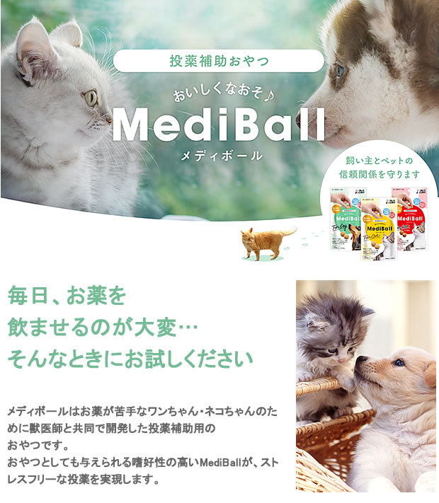 メール便 3個セット 犬用 投薬補助おやつ Vet S Labo メディボール 15個入 選べる3個セット 送料無料 ペッツマム Paypayモール店 通販 Paypayモール