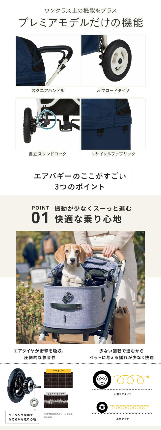 今なら専用レインカバープレゼント！GMP AirBuggy for PET エアバギー
